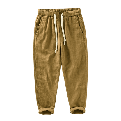 Men's Linen Trousers Rovino Verno